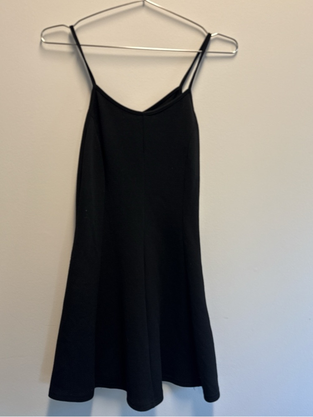 Black Spaghetti Strap Dress - Sleek Minimalist Style
